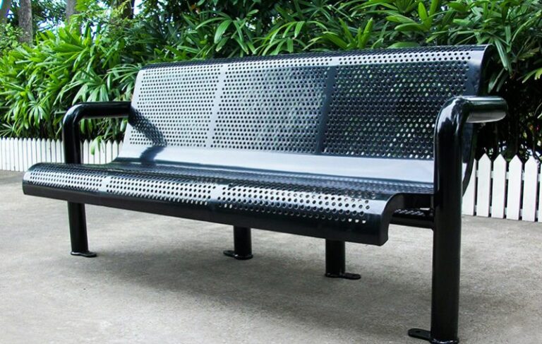 Buy Commercial Metal Park Bench