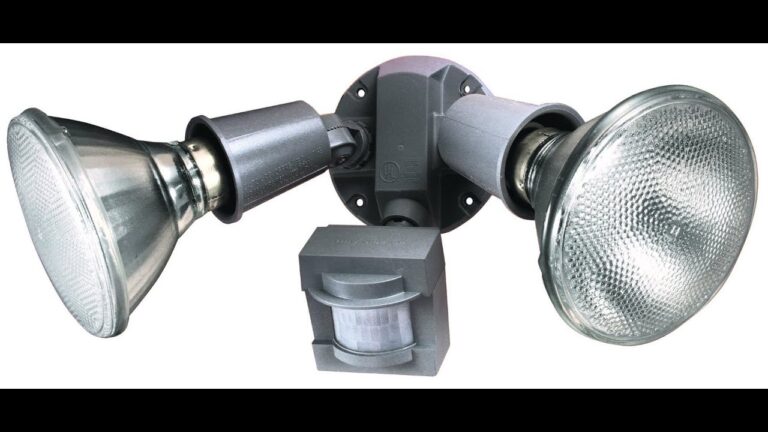 How to Install Motion Sensor Flood Lights