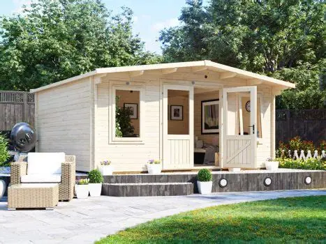Severn Log Cabin by Dunster House
