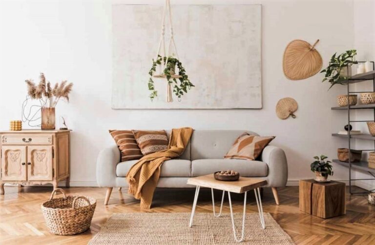 Buy Boho Minimalist Living Room Decor – Elegant & Functional Picks for Earthy Modern Homes
